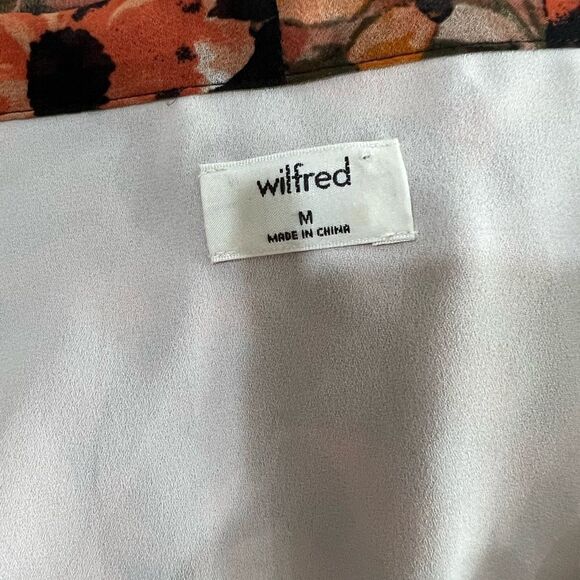 Aritzia Wilfred Bernadette Ruffle Dress Size Medium - Picture 12 of 15